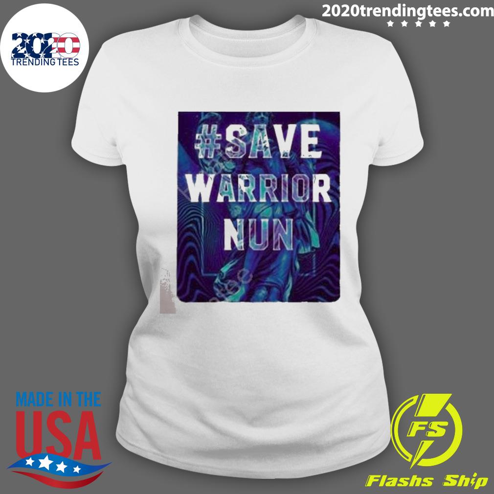 Official save Warrior Nun - Adult & Kids T-Shirts, Sweatshirts & Hoodies apparel design preview 3