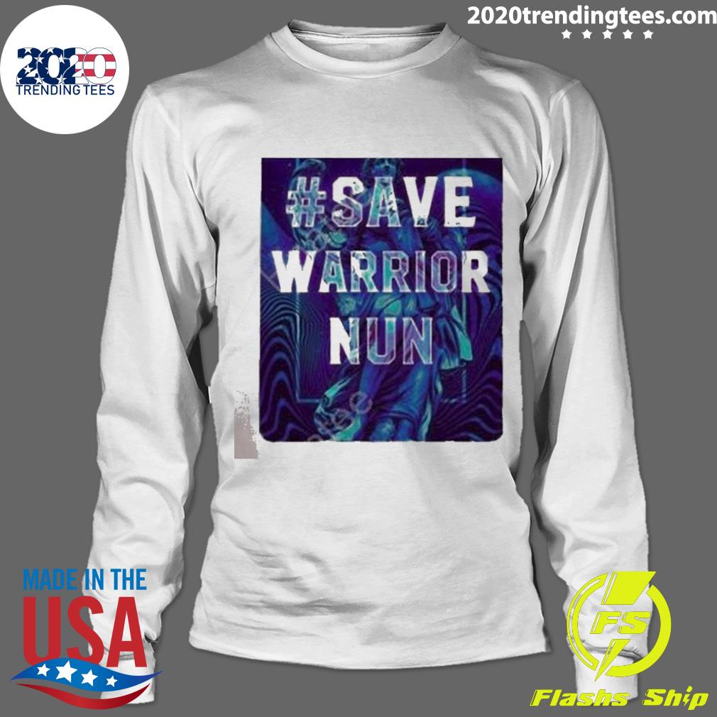 Official save Warrior Nun - Adult & Kids T-Shirts, Sweatshirts & Hoodies apparel design preview 4