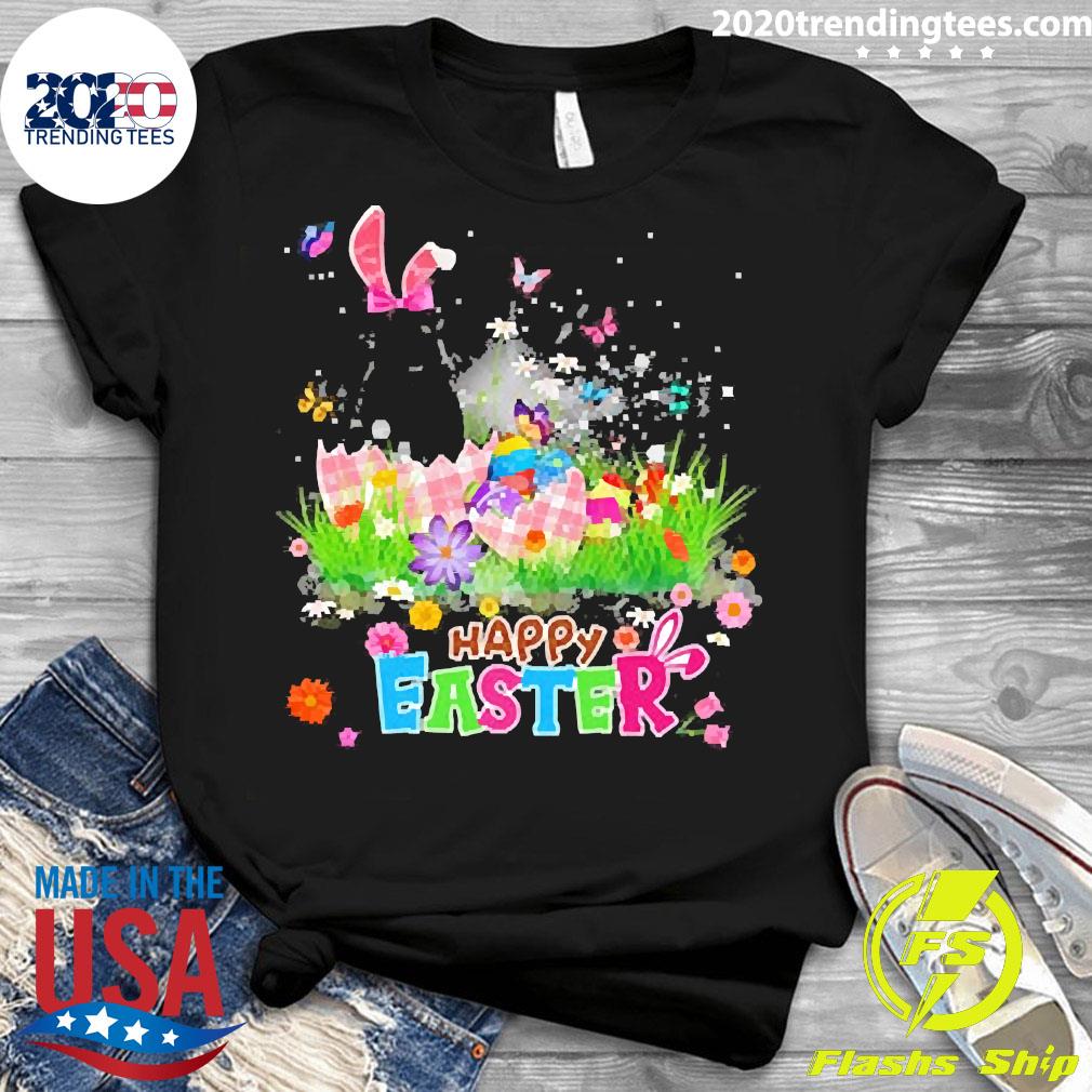 Official scottish Terrier Happy Easter - Adult & Kids T-Shirts, Sweatshirts & Hoodies apparel design preview 3