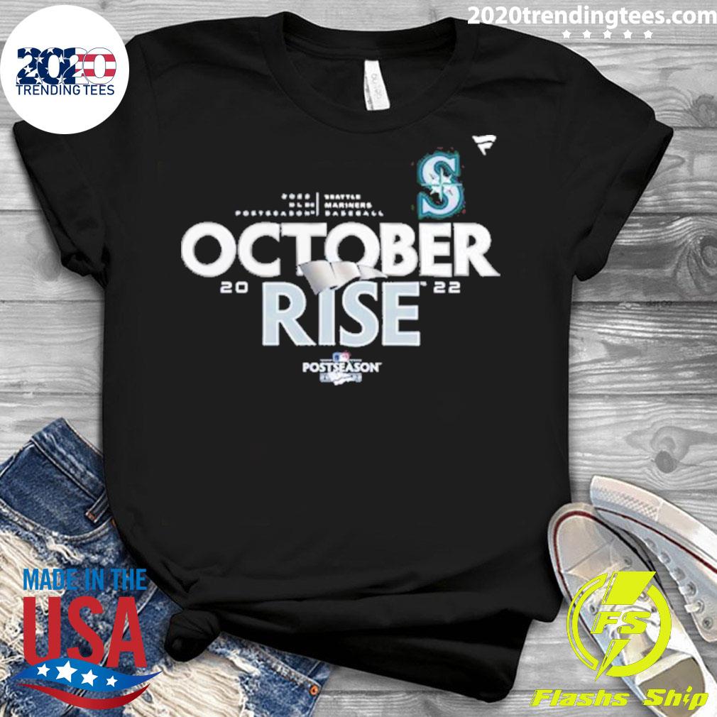 Official seattle Mariners 2022 Postseason Locker Room - Adult & Kids T-Shirts, Sweatshirts & Hoodies apparel design preview 3