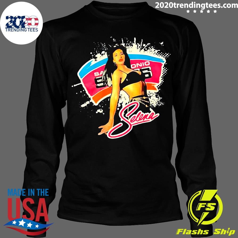 Official Selena Quintanilla Spurs - Adult & Kids T-Shirts, Sweatshirts & Hoodies apparel design preview 4