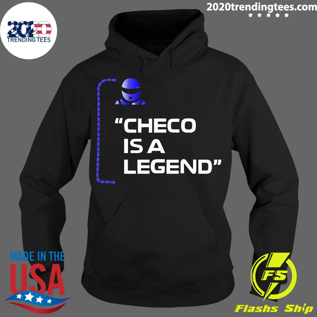 Official Sergio Perez Checo Is A Legend - Adult & Kids T-Shirts, Sweatshirts & Hoodies apparel design preview 2