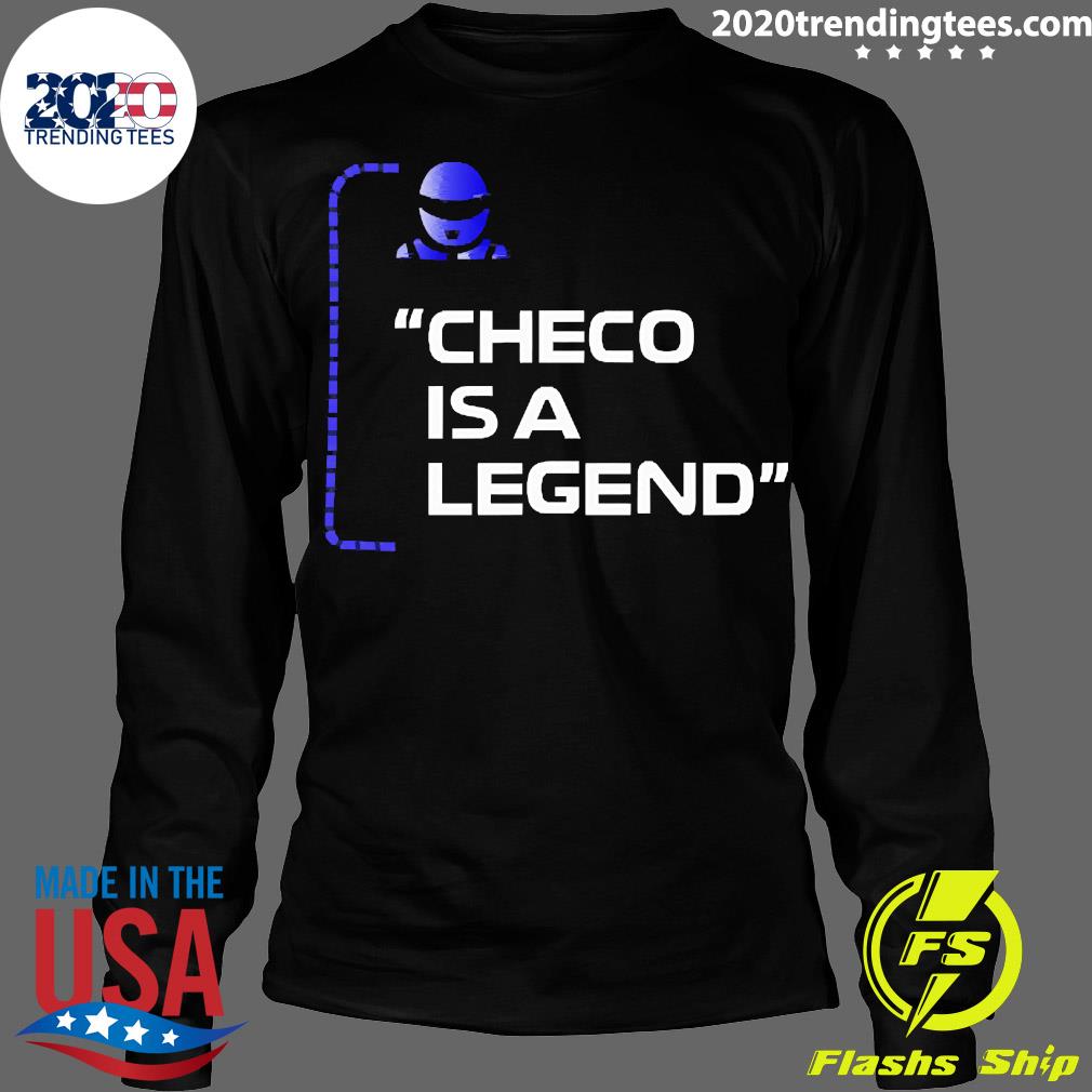 Official Sergio Perez Checo Is A Legend - Adult & Kids T-Shirts, Sweatshirts & Hoodies apparel design preview 4