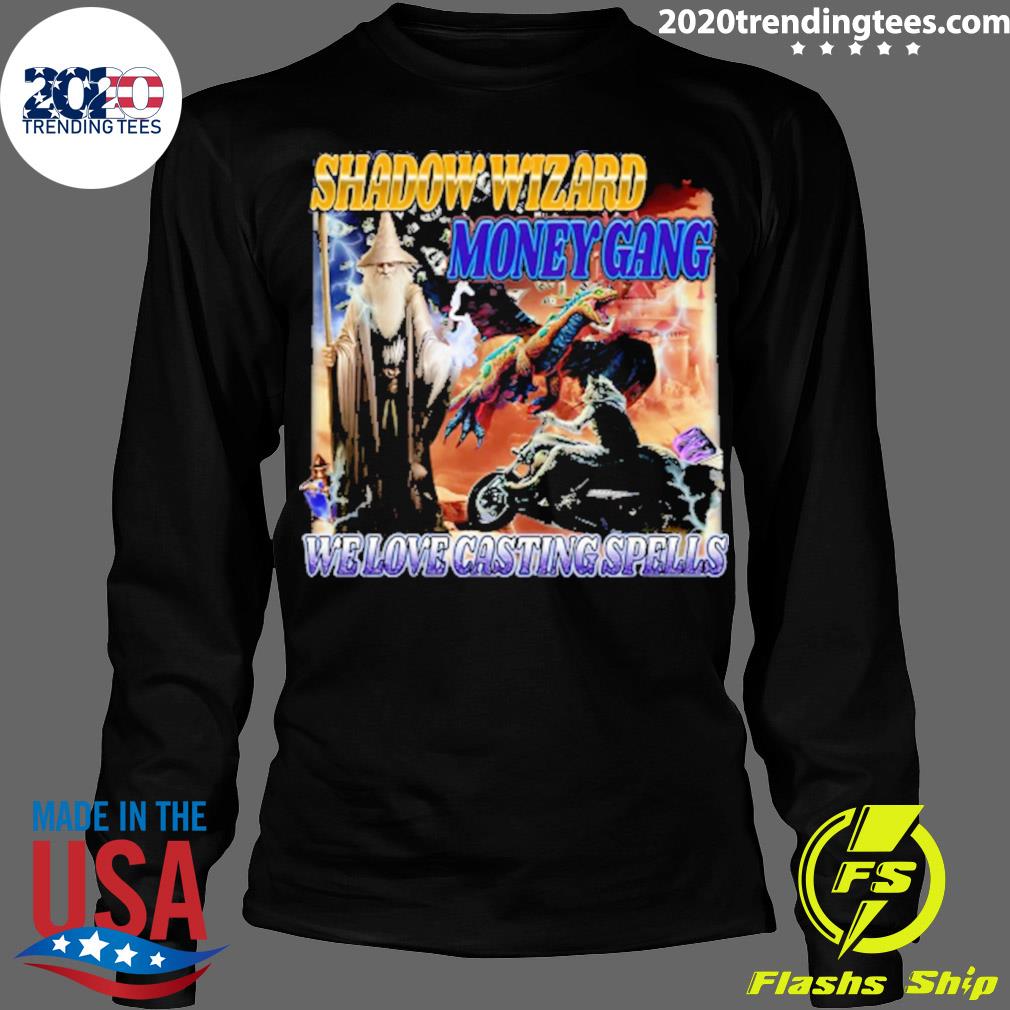 Official shadow Wizard Money Gang We Love Casting - Adult & Kids T-Shirts, Sweatshirts & Hoodies apparel design preview 4