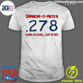 Official shawon-O-Meter 278 And Rising Go Cubs - Adult & Kids T-Shirts, Sweatshirts & Hoodies apparel design preview 1