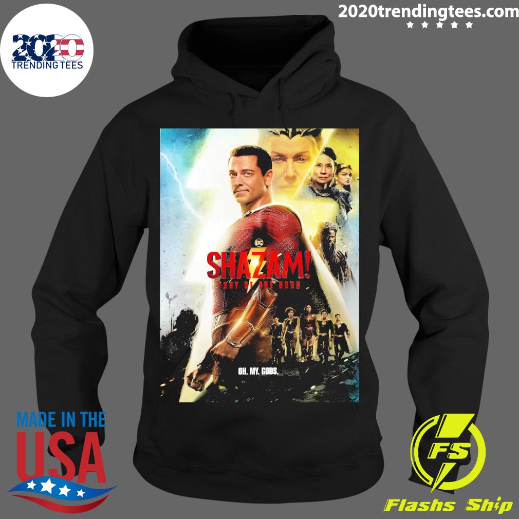 Official shazam Fury Of The Gods - Adult & Kids T-Shirts, Sweatshirts & Hoodies apparel design preview 2