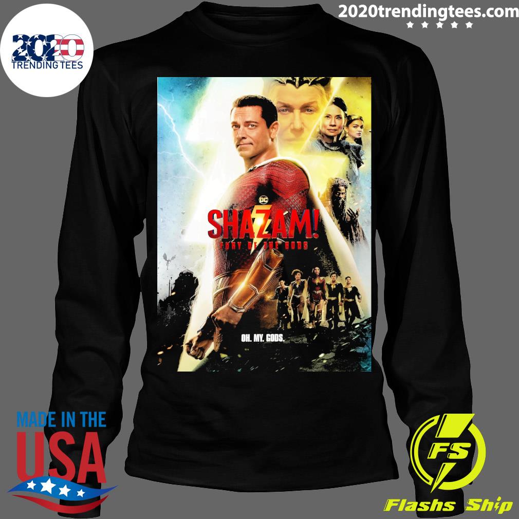 Official shazam Fury Of The Gods - Adult & Kids T-Shirts, Sweatshirts & Hoodies apparel design preview 4