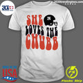 Official she Loves The Chubb Cleveland Browns - Adult & Kids T-Shirts, Sweatshirts & Hoodies apparel design preview 1