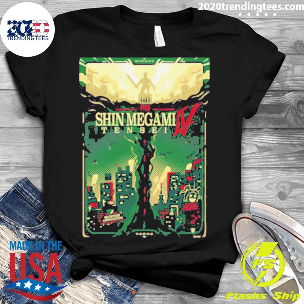 Official shin Megami Tensei Iv - Adult & Kids T-Shirts, Sweatshirts & Hoodies apparel design preview 3