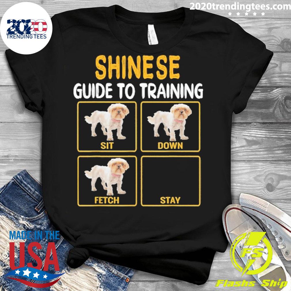 Official shinese Guide To Traning - Adult & Kids T-Shirts, Sweatshirts & Hoodies apparel design preview 3