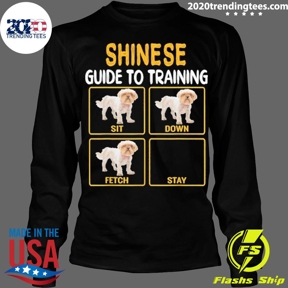 Official shinese Guide To Traning - Adult & Kids T-Shirts, Sweatshirts & Hoodies apparel design preview 4