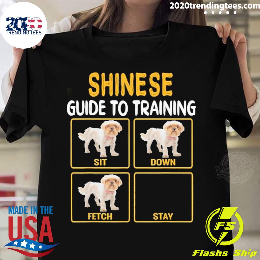 Official shinese Guide To Traning - Adult & Kids T-Shirts, Sweatshirts & Hoodies apparel design preview 1