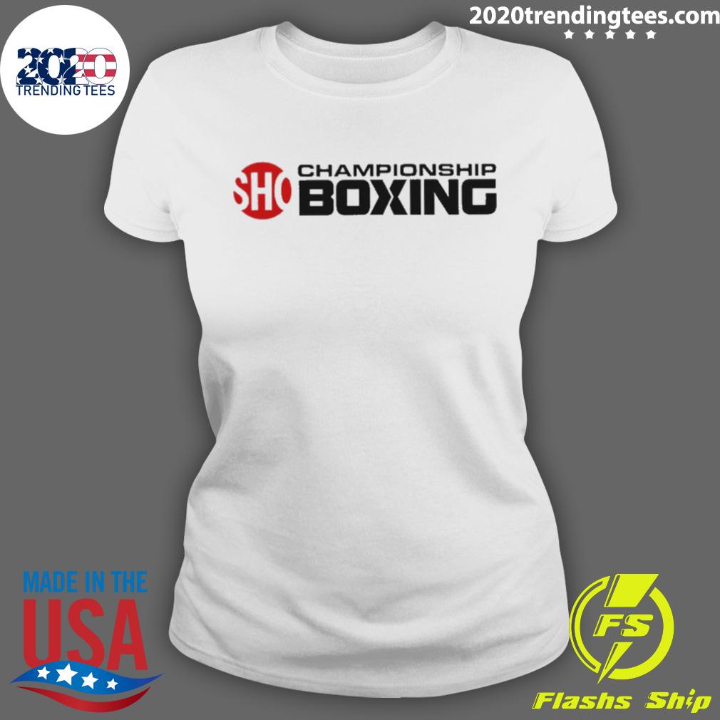 Official sho Championship Boxing Logo - Adult & Kids T-Shirts, Sweatshirts & Hoodies apparel design preview 3