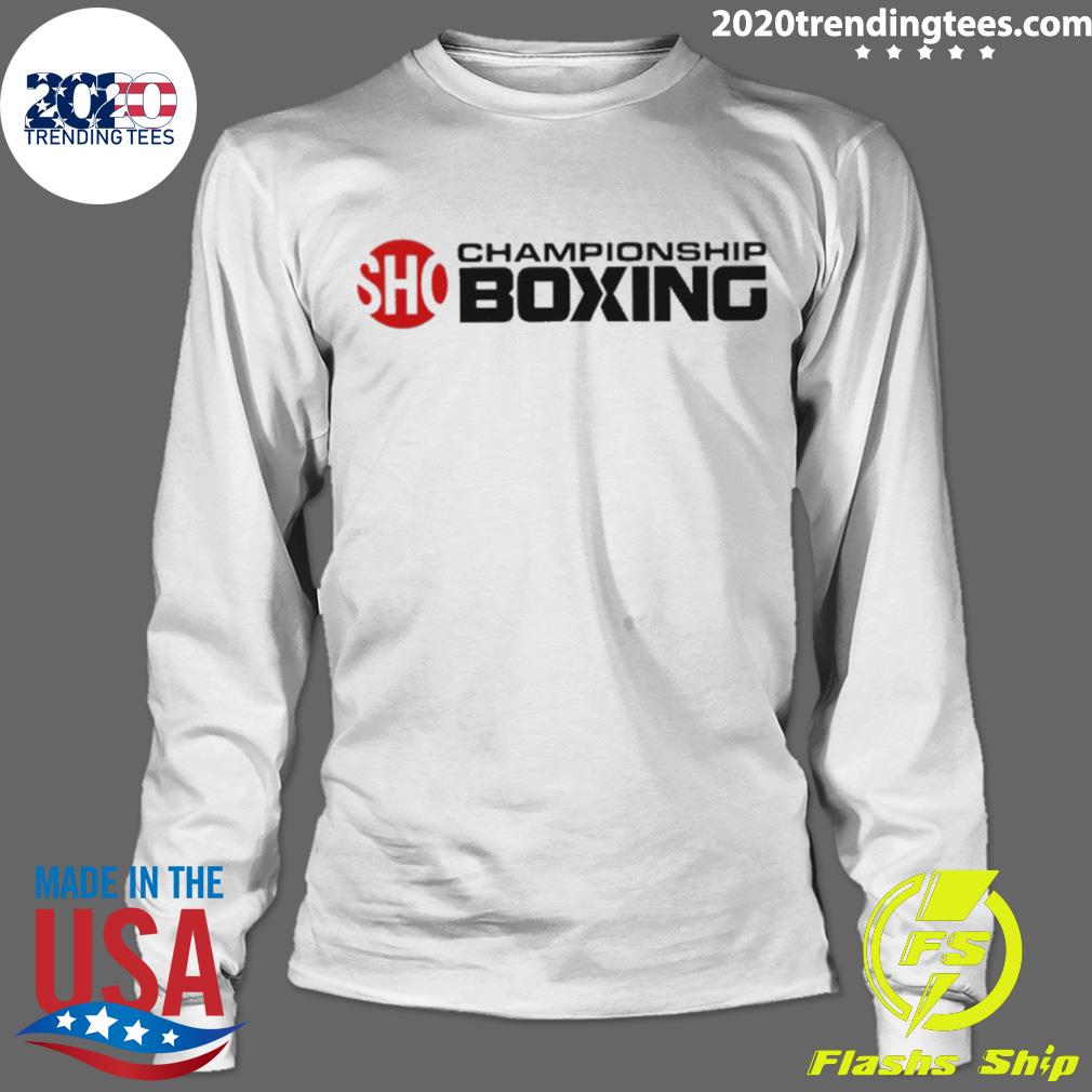 Official sho Championship Boxing Logo - Adult & Kids T-Shirts, Sweatshirts & Hoodies apparel design preview 4