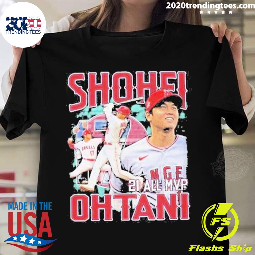 Official shohei Ohtani Los Angeles 90s X Bootleg - Adult & Kids T-Shirts, Sweatshirts & Hoodies apparel design preview 1