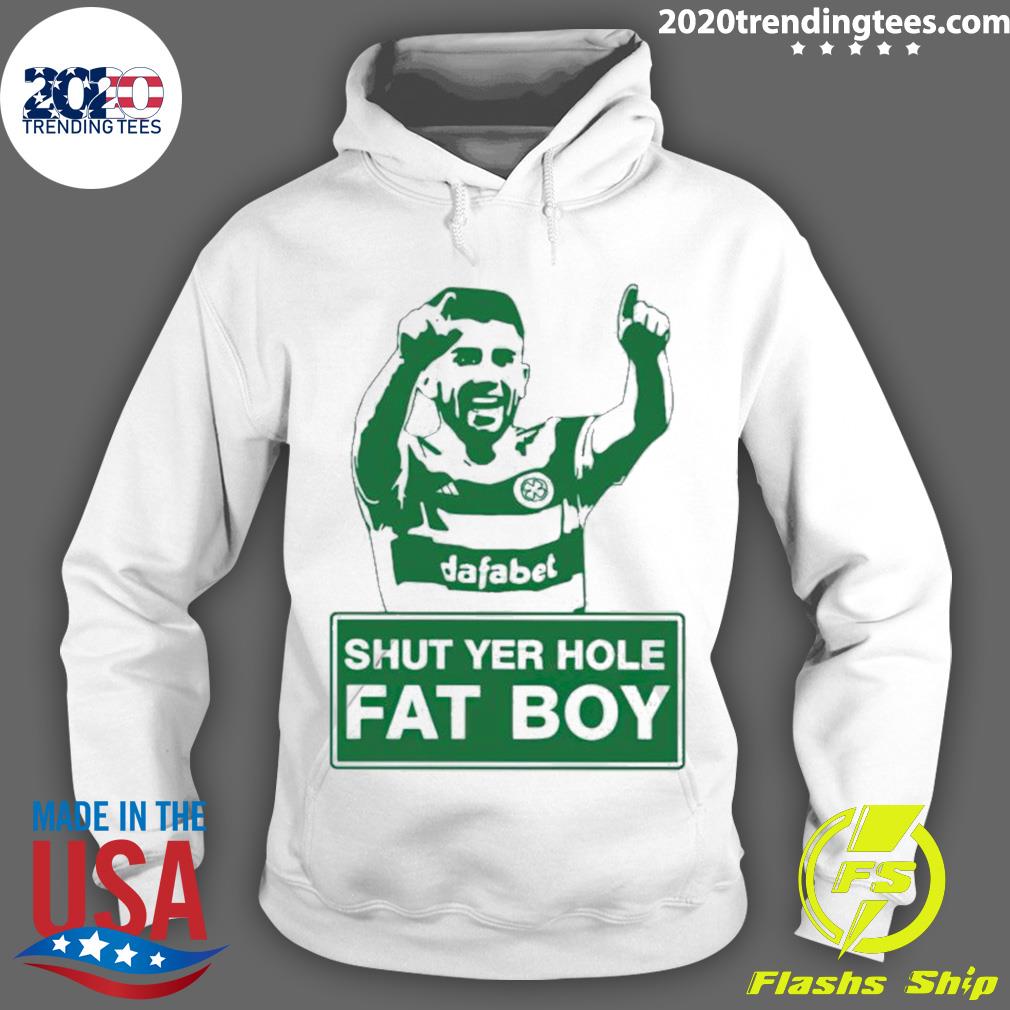 Official shut Yer Hole Fat Boy - Adult & Kids T-Shirts, Sweatshirts & Hoodies apparel design preview 2