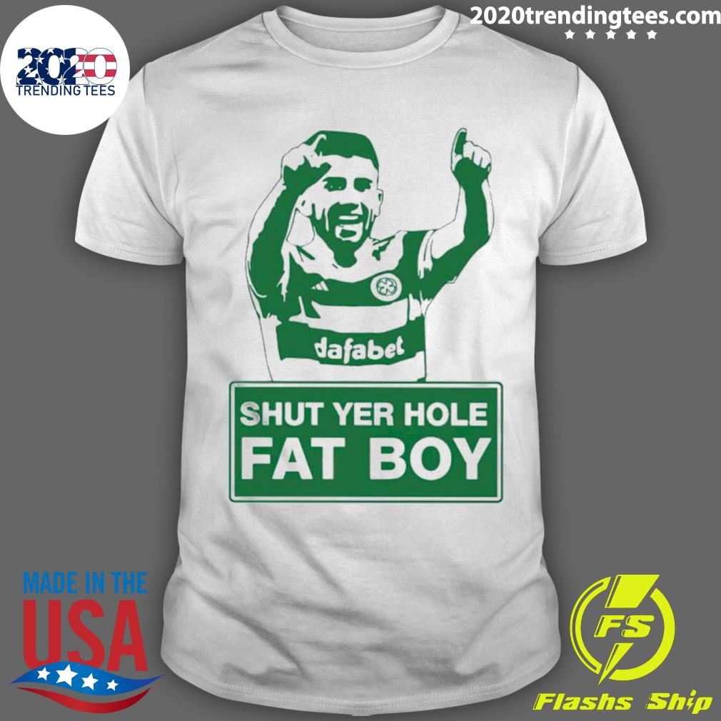 Official shut Yer Hole Fat Boy - Adult & Kids T-Shirts, Sweatshirts & Hoodies apparel design preview 1