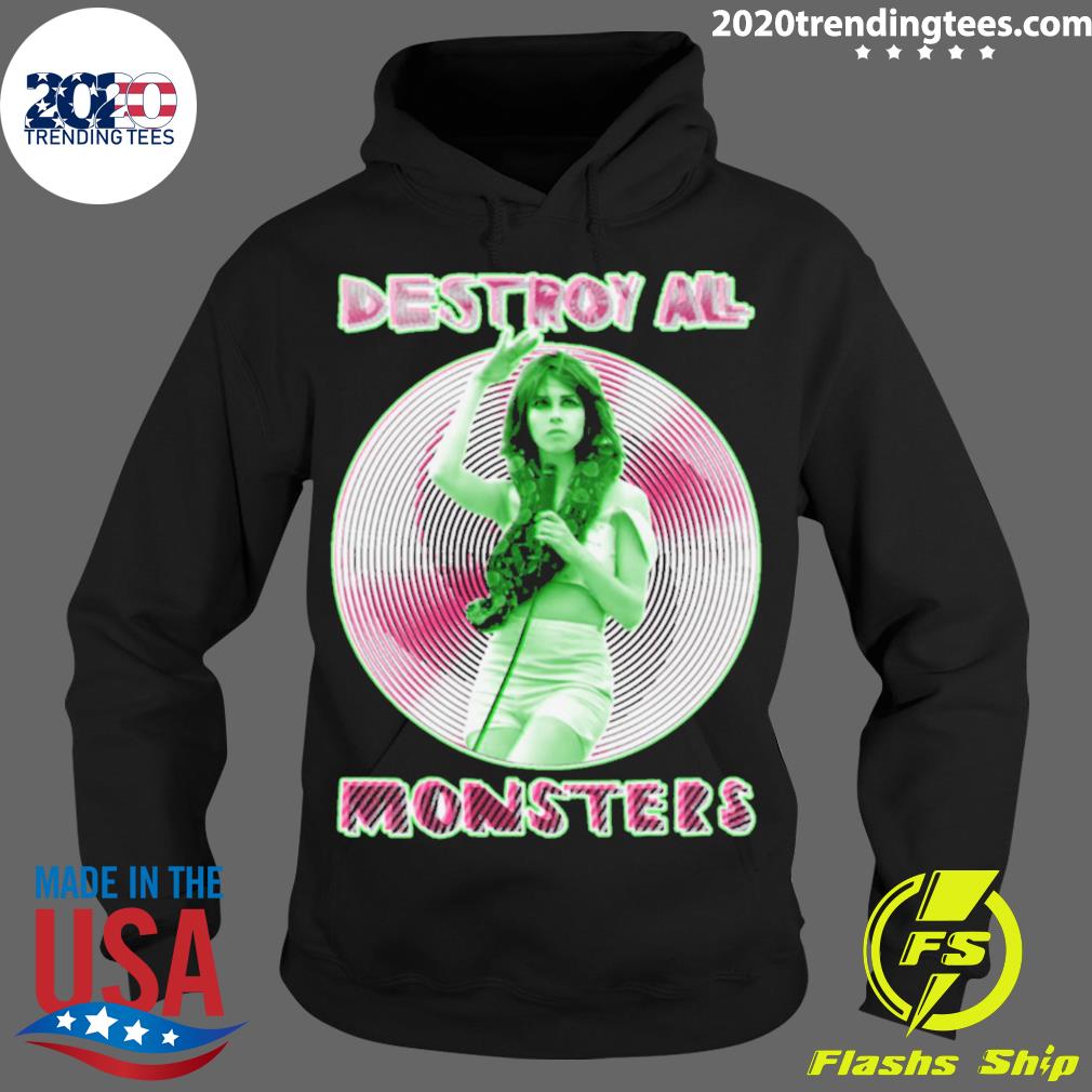 Official singer Art Destroy All Monsters - Adult & Kids T-Shirts, Sweatshirts & Hoodies apparel design preview 2