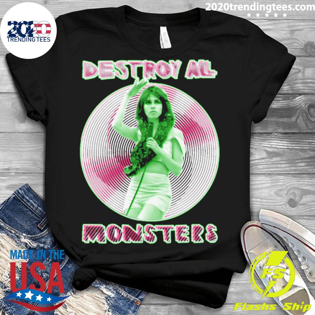 Official singer Art Destroy All Monsters - Adult & Kids T-Shirts, Sweatshirts & Hoodies apparel design preview 3