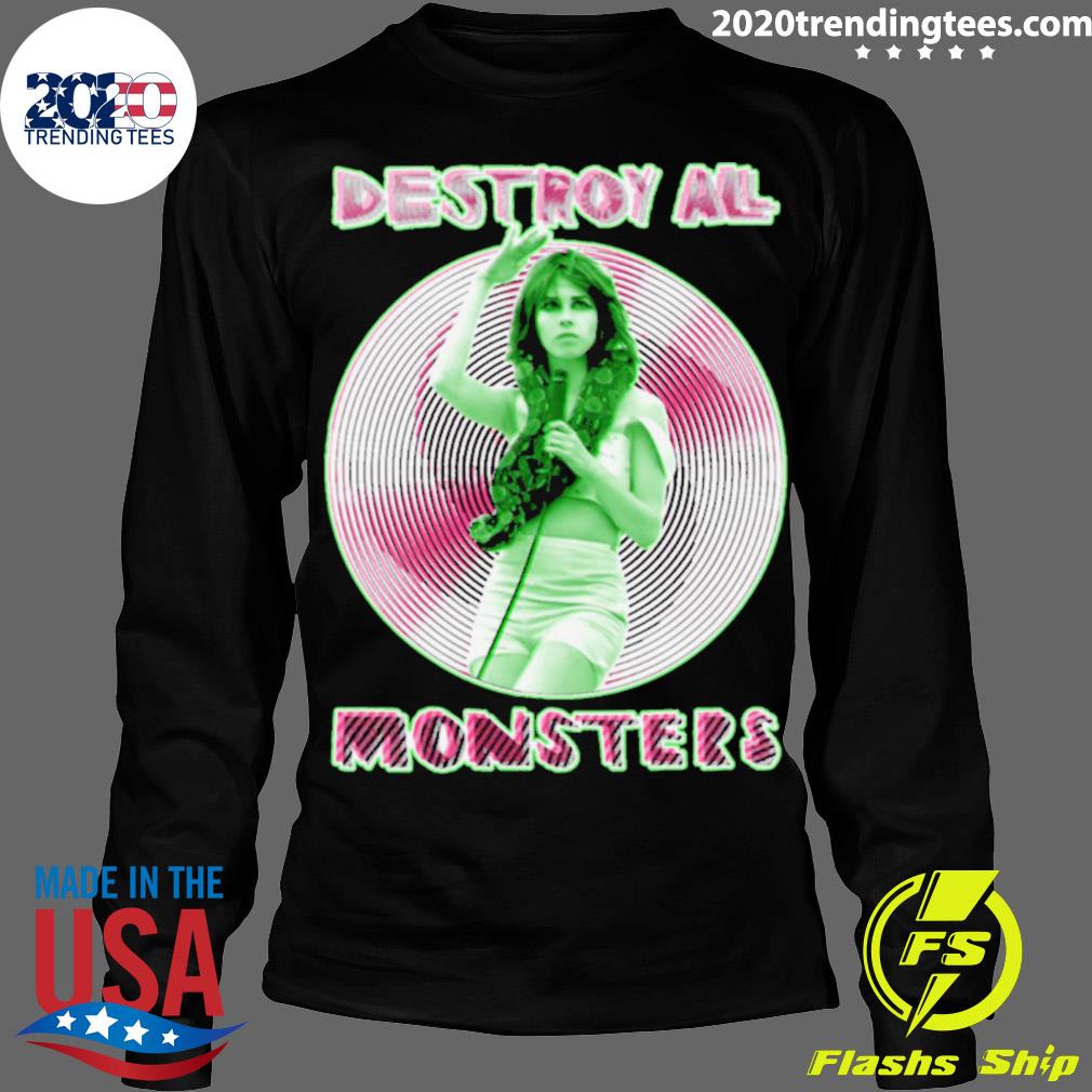 Official singer Art Destroy All Monsters - Adult & Kids T-Shirts, Sweatshirts & Hoodies apparel design preview 4