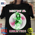 Official singer Art Destroy All Monsters - Adult & Kids T-Shirts, Sweatshirts & Hoodies apparel design preview 1