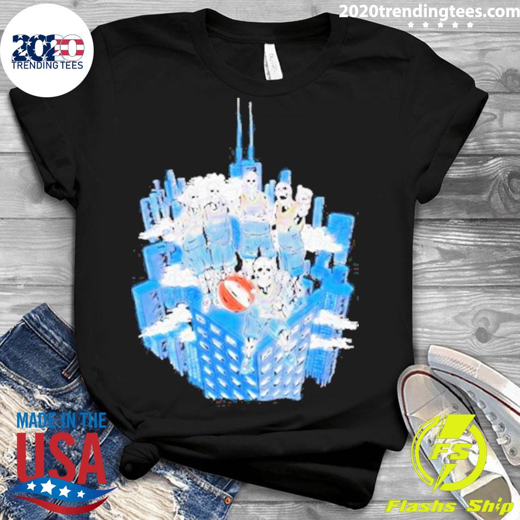 Official skeleton Chicago Splash Squad - Adult & Kids T-Shirts, Sweatshirts & Hoodies apparel design preview 3