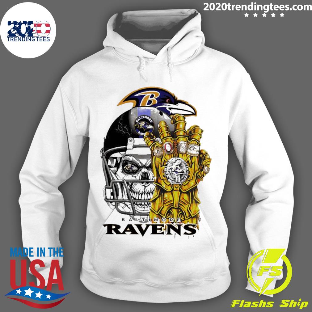 Official skull Helmet Baltimore Ravens World - Adult & Kids T-Shirts, Sweatshirts & Hoodies apparel design preview 2