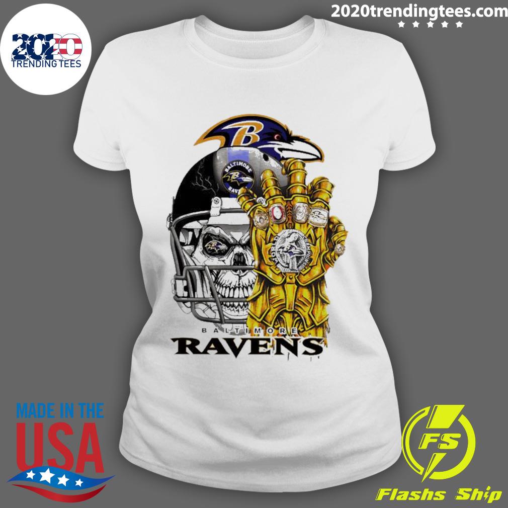 Official skull Helmet Baltimore Ravens World - Adult & Kids T-Shirts, Sweatshirts & Hoodies apparel design preview 3