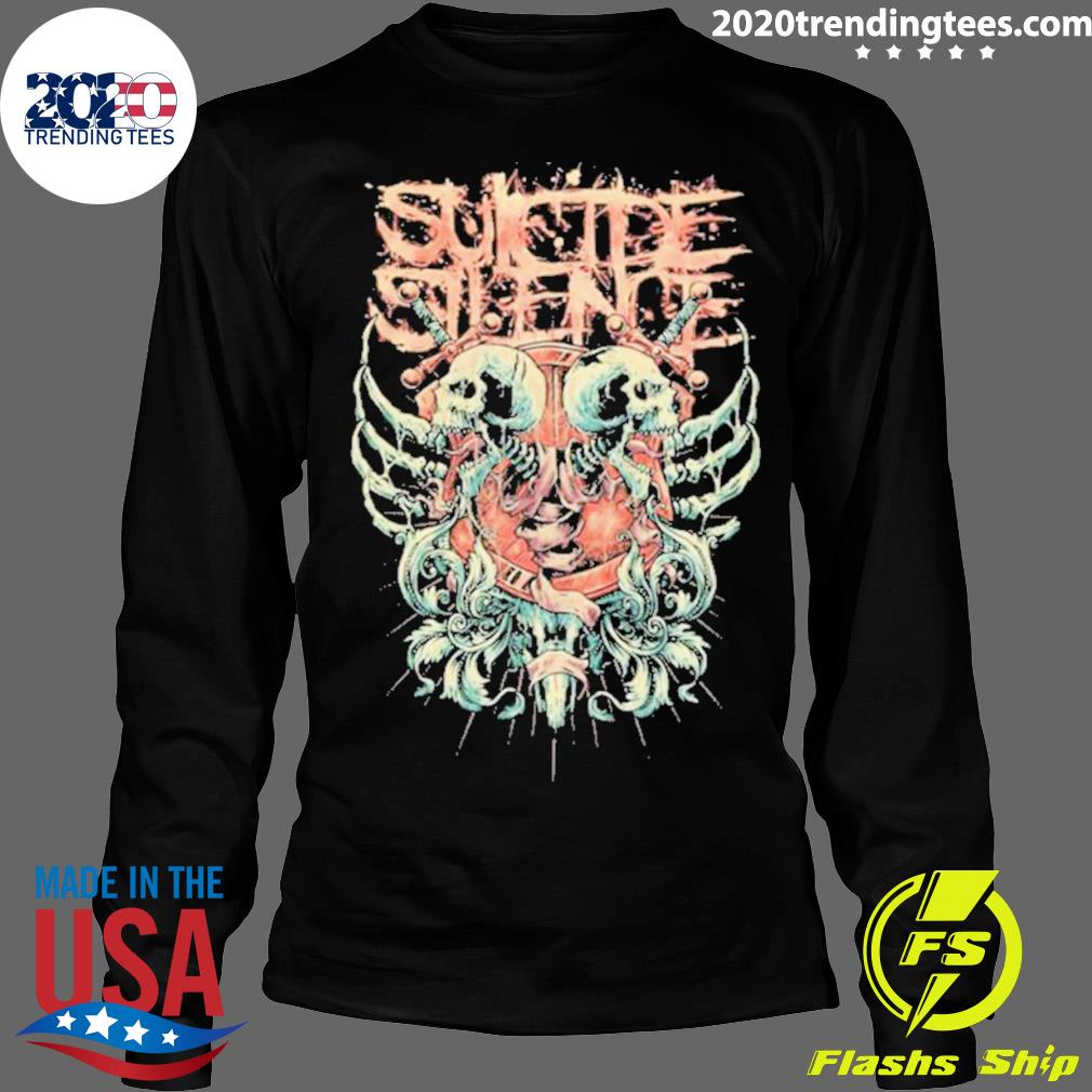 Official skulls Suicide Silence - Adult & Kids T-Shirts, Sweatshirts & Hoodies apparel design preview 4