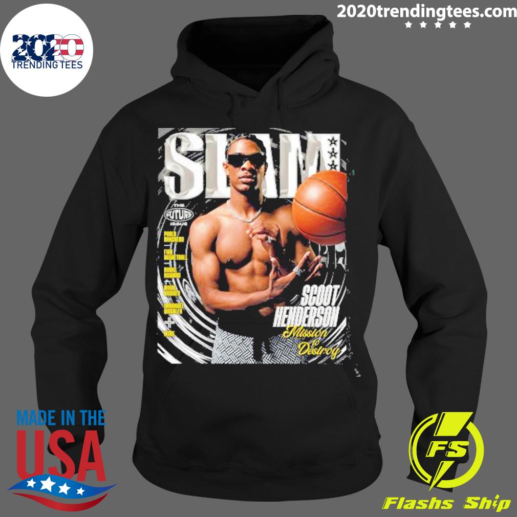 Official slam 244 Scoot Henderson Mission To Destroy - Adult & Kids T-Shirts, Sweatshirts & Hoodies apparel design preview 2