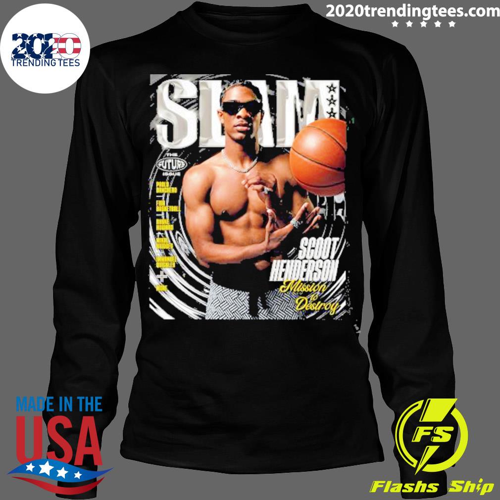 Official slam 244 Scoot Henderson Mission To Destroy - Adult & Kids T-Shirts, Sweatshirts & Hoodies apparel design preview 4