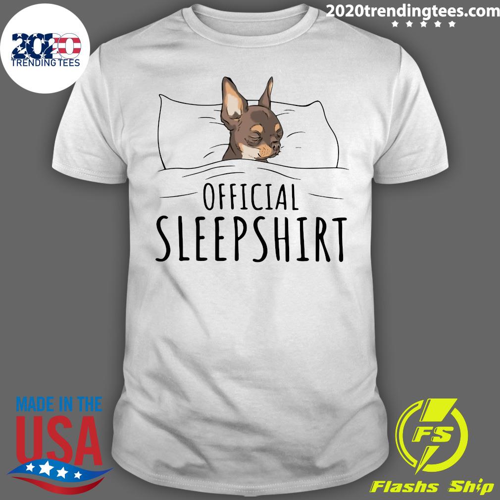 Official Sleepshirt Yorkshire Terrier - Adult & Kids T-Shirts, Sweatshirts & Hoodies apparel design preview 1