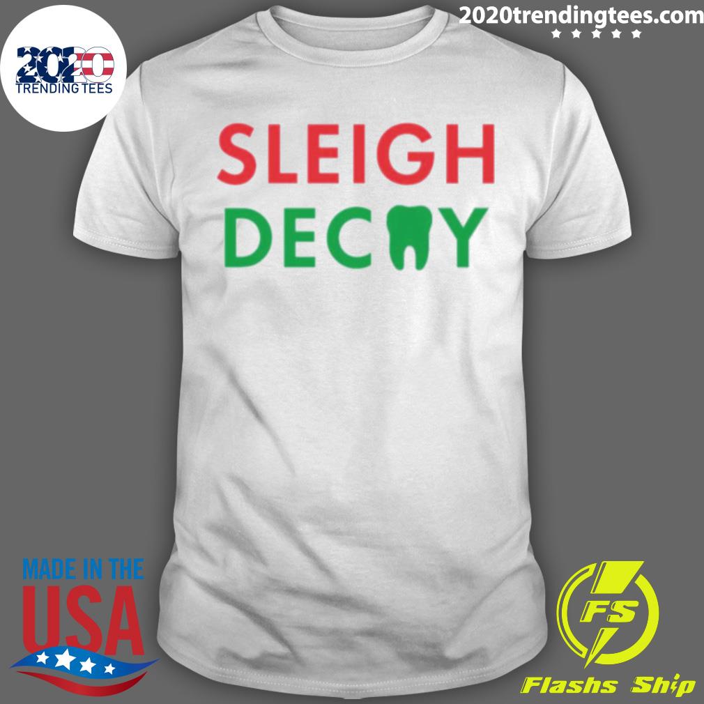 Official sleigh Decay Christmas - Adult & Kids T-Shirts, Sweatshirts & Hoodies apparel design preview 1