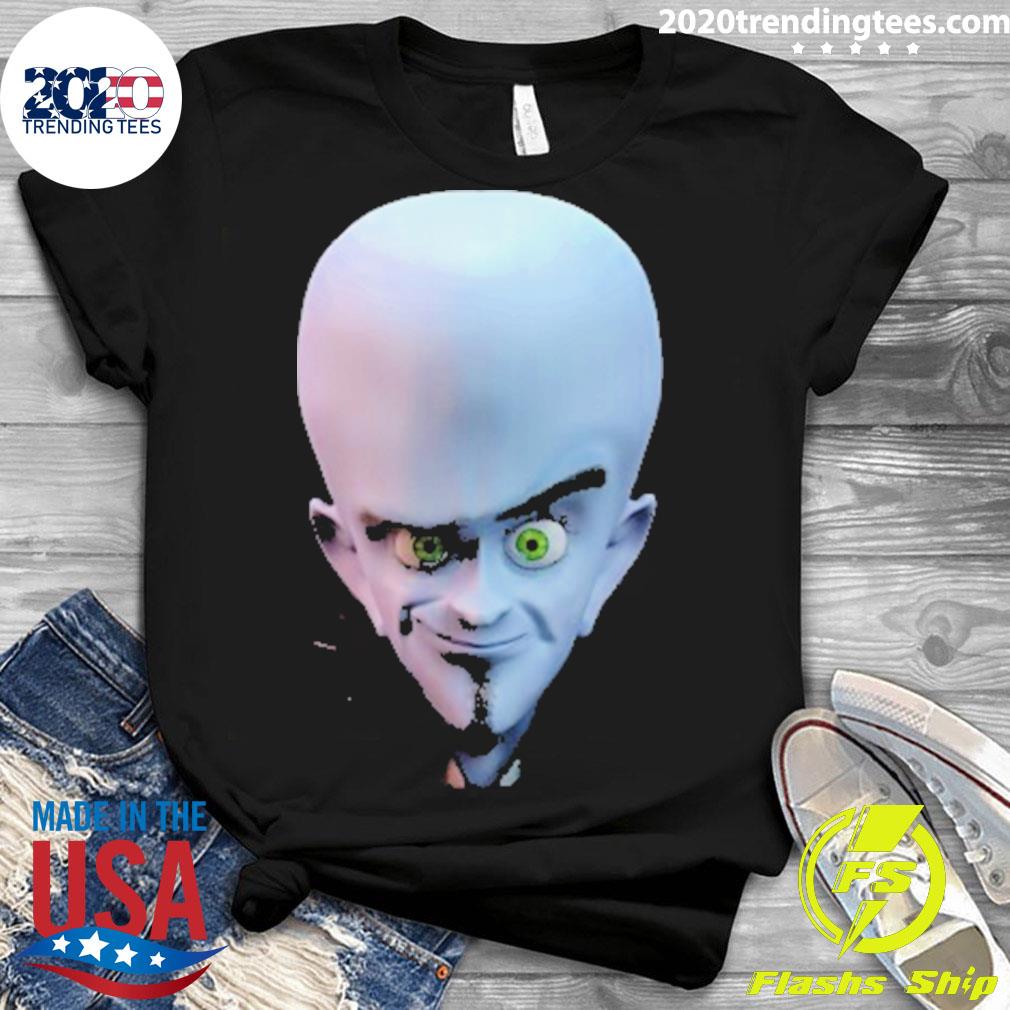 Official smiling Megamind - Adult & Kids T-Shirts, Sweatshirts & Hoodies apparel design preview 3