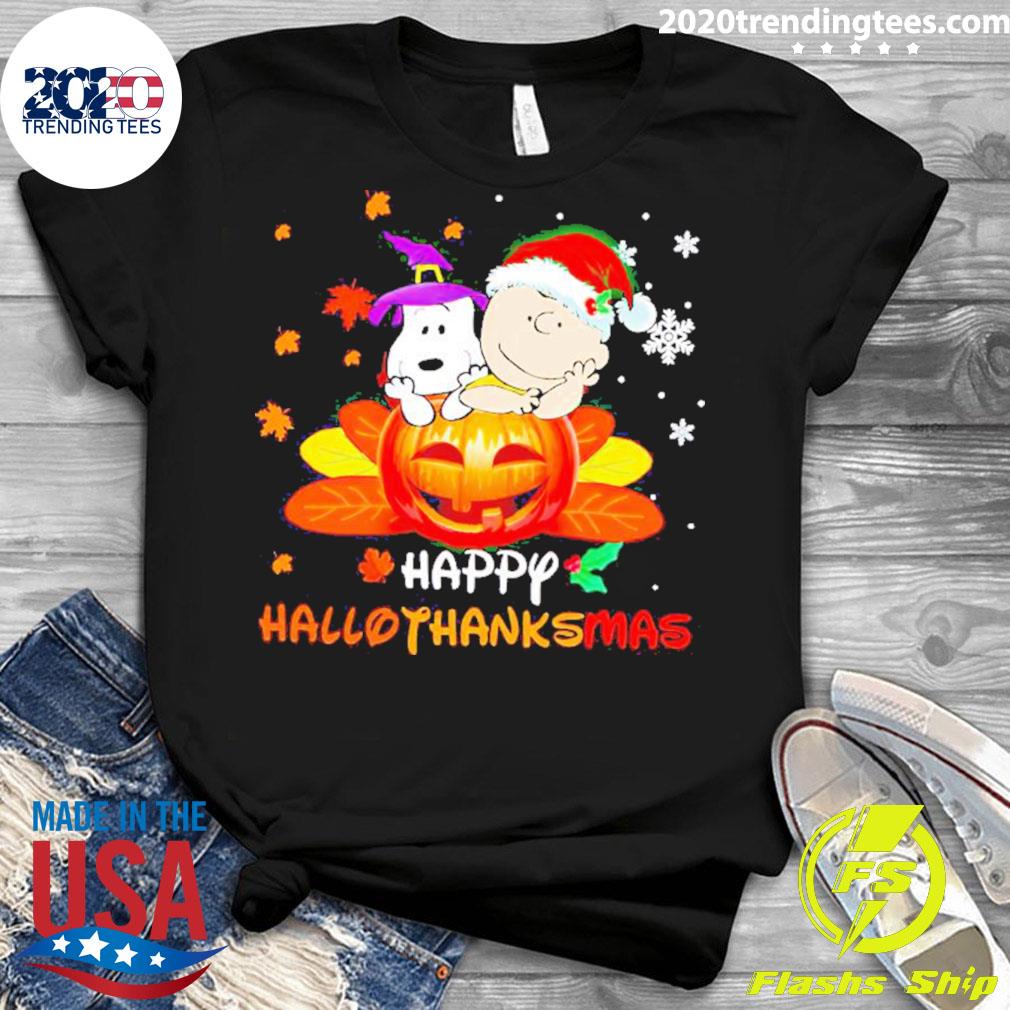 Official snoopy And Charlie Brown Happy - Adult & Kids T-Shirts, Sweatshirts & Hoodies apparel design preview 3