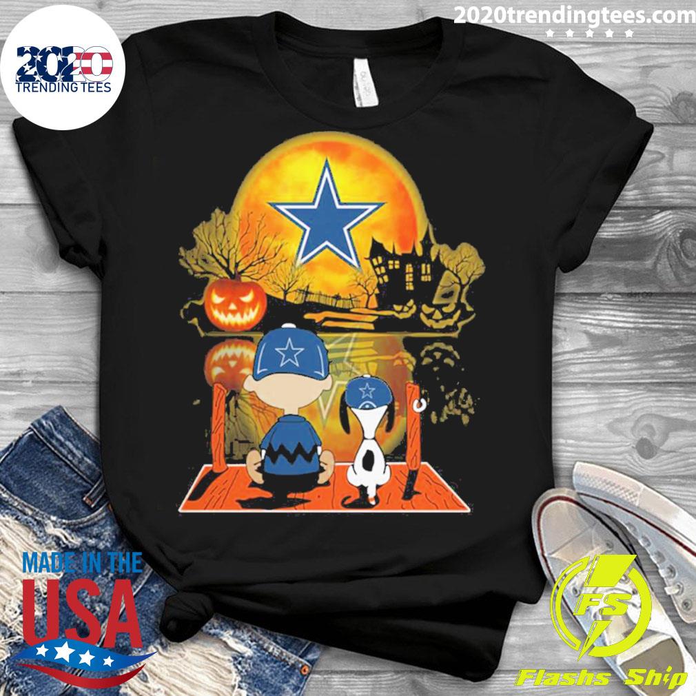 Official snoopy And Charlie Brown Pumpkin Dallas - Adult & Kids T-Shirts, Sweatshirts & Hoodies apparel design preview 3