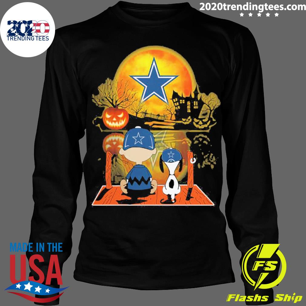 Official snoopy And Charlie Brown Pumpkin Dallas - Adult & Kids T-Shirts, Sweatshirts & Hoodies apparel design preview 4