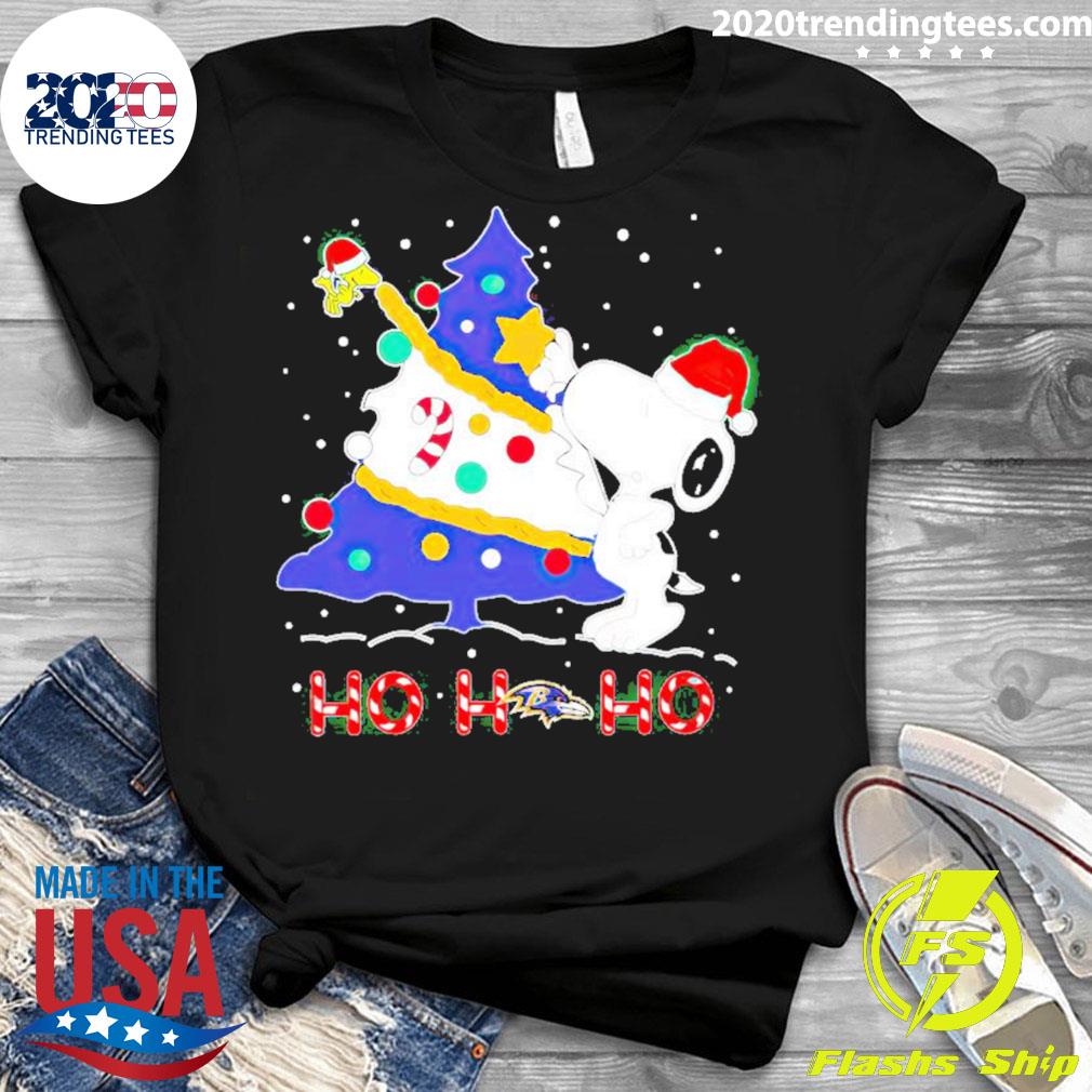 Official snoopy and Woodstock Baltimore Ravens - Adult & Kids T-Shirts, Sweatshirts & Hoodies apparel design preview 3