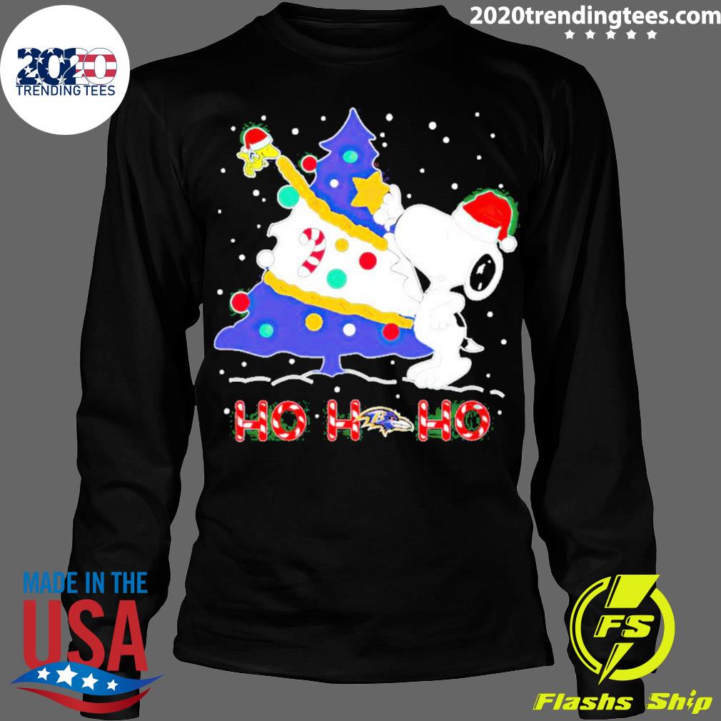 Official snoopy and Woodstock Baltimore Ravens - Adult & Kids T-Shirts, Sweatshirts & Hoodies apparel design preview 4