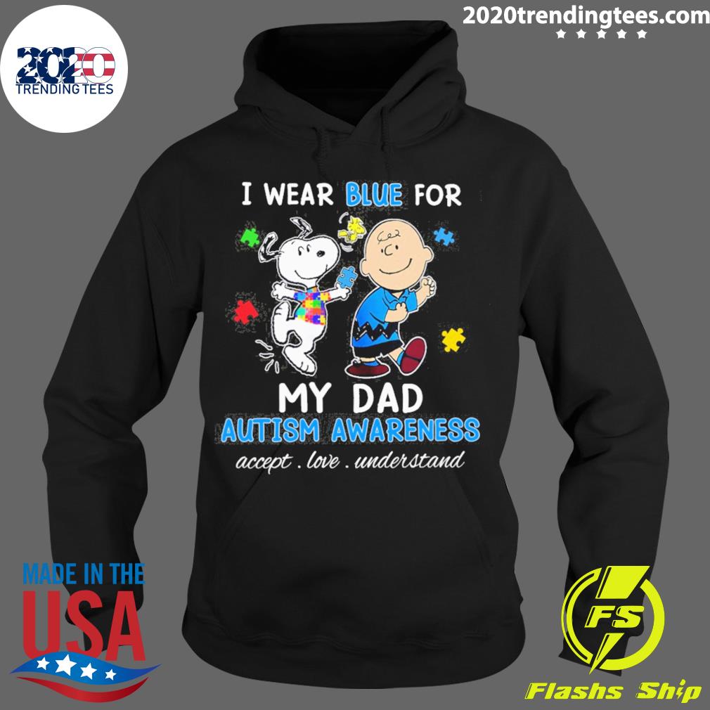 Official snoopy Woodstock And Charlie Brown I Wear - Adult & Kids T-Shirts, Sweatshirts & Hoodies apparel design preview 2