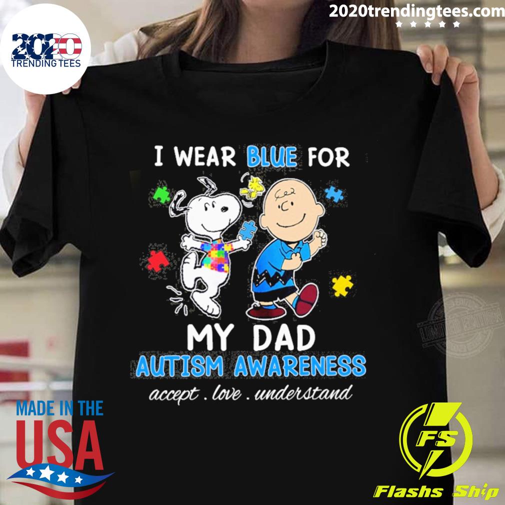 Official snoopy Woodstock And Charlie Brown I Wear - Adult & Kids T-Shirts, Sweatshirts & Hoodies apparel design preview 1