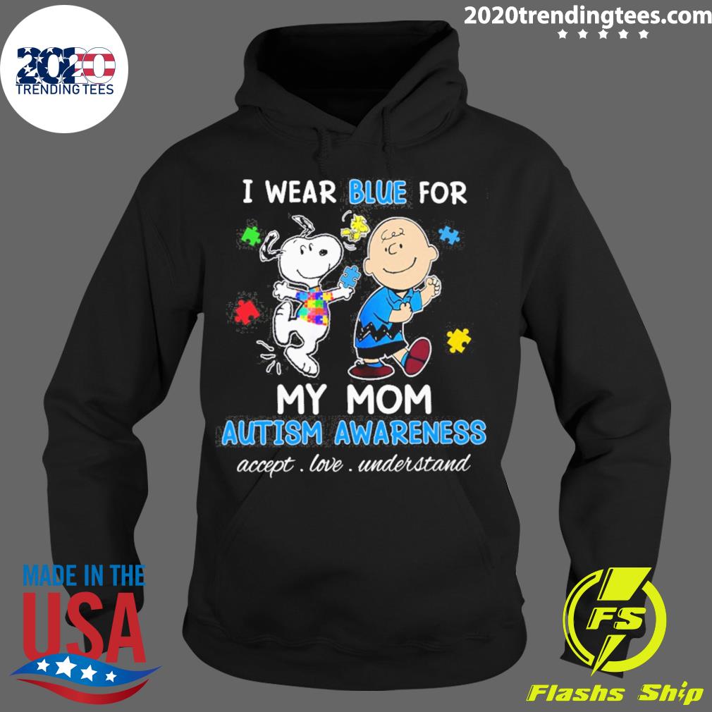 Official snoopy Woodstock And Charlie Brown I Wear - Adult & Kids T-Shirts, Sweatshirts & Hoodies apparel design preview 2