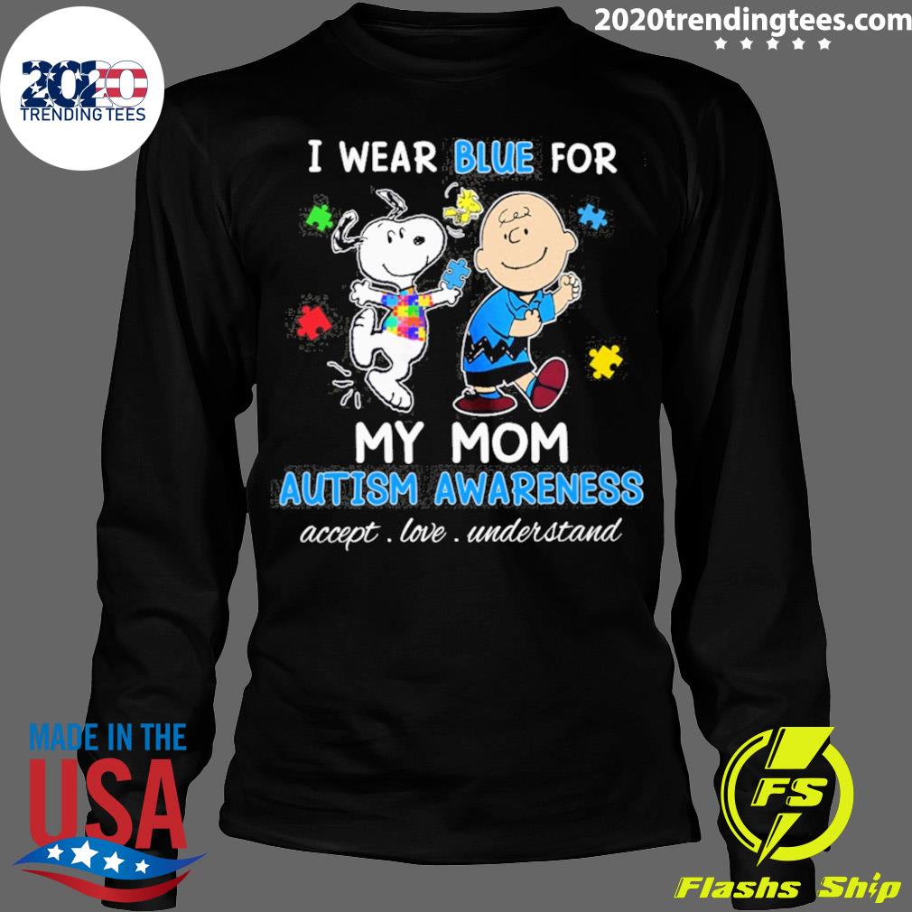Official snoopy Woodstock And Charlie Brown I Wear - Adult & Kids T-Shirts, Sweatshirts & Hoodies apparel design preview 4