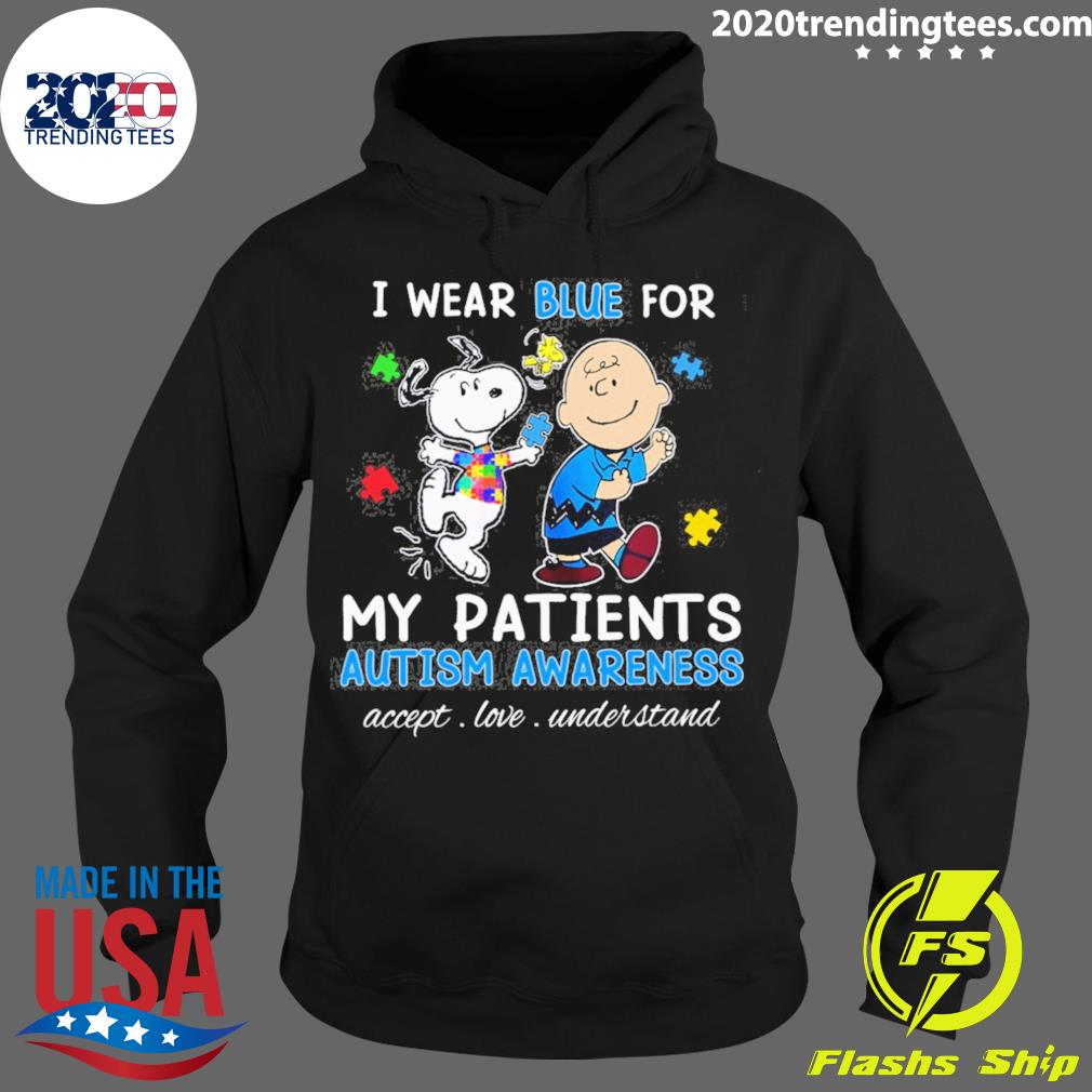 Official snoopy Woodstock And Charlie Brown I Wear - Adult & Kids T-Shirts, Sweatshirts & Hoodies apparel design preview 2