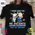Official snoopy Woodstock And Charlie Brown I Wear - Adult & Kids T-Shirts, Sweatshirts & Hoodies apparel design preview 1