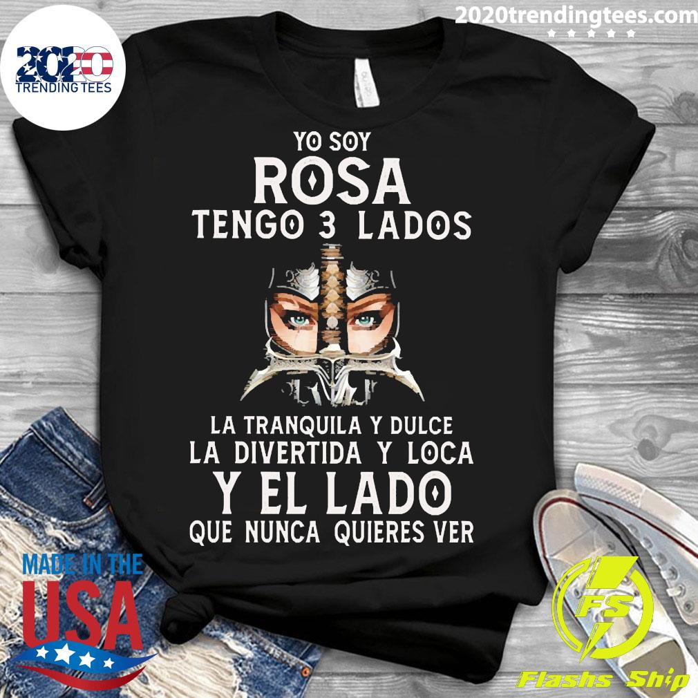 Official So Yoy Rosa Tenso 3 Lados La Tranquila Y - Adult & Kids T-Shirts, Sweatshirts & Hoodies apparel design preview 3