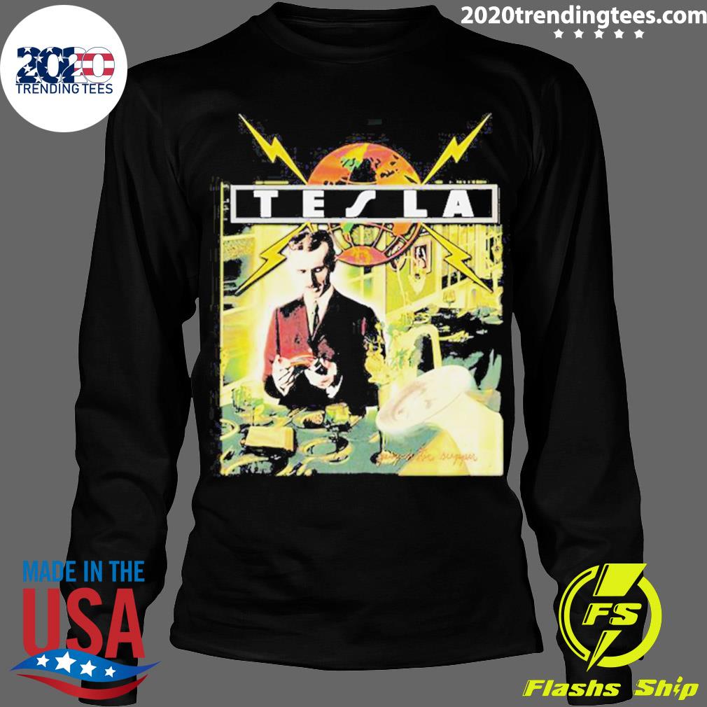 Official song Emotion Tesla Band - Adult & Kids T-Shirts, Sweatshirts & Hoodies apparel design preview 4