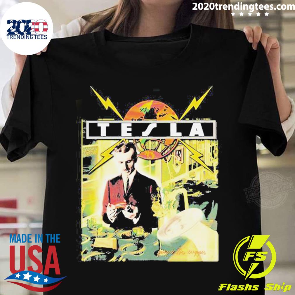 Official song Emotion Tesla Band - Adult & Kids T-Shirts, Sweatshirts & Hoodies apparel design preview 1