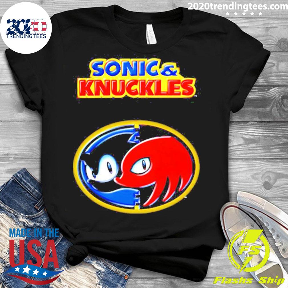 Official sonic And Knuckles Sega - Adult & Kids T-Shirts, Sweatshirts & Hoodies apparel design preview 3