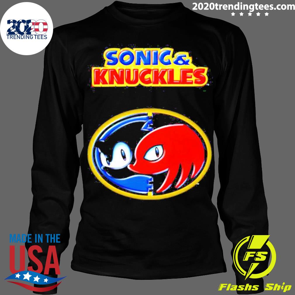 Official sonic And Knuckles Sega - Adult & Kids T-Shirts, Sweatshirts & Hoodies apparel design preview 4